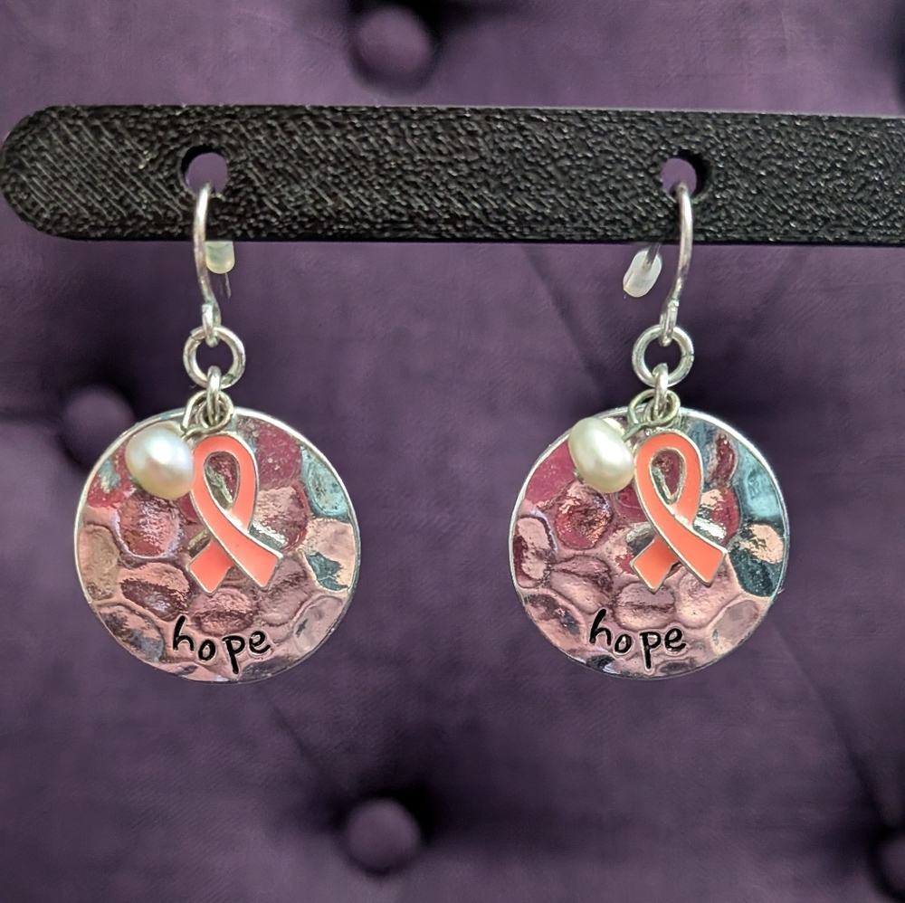 Breast Cancer Hope Earrings